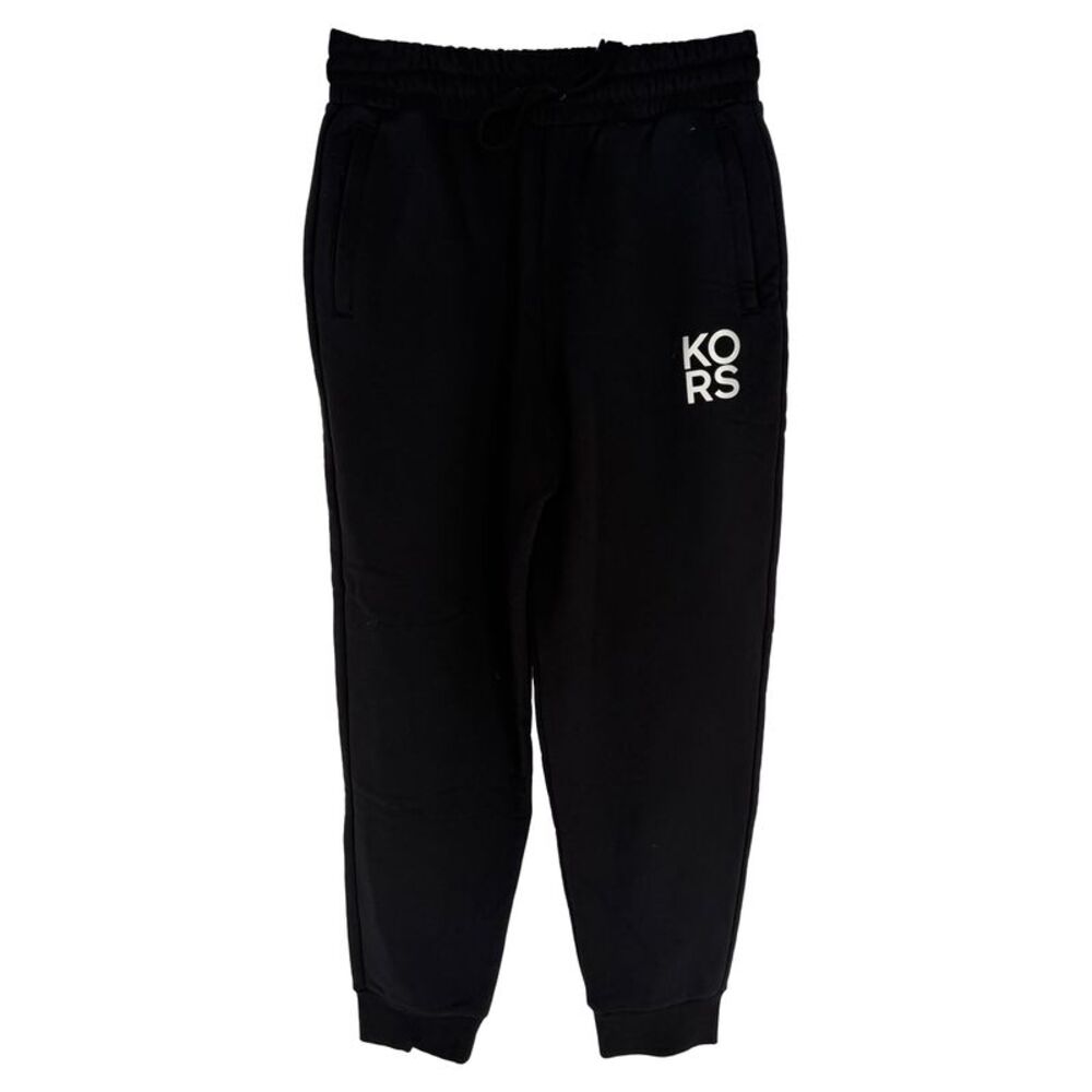 Michael Kors Jogger Pants in Black Cotton